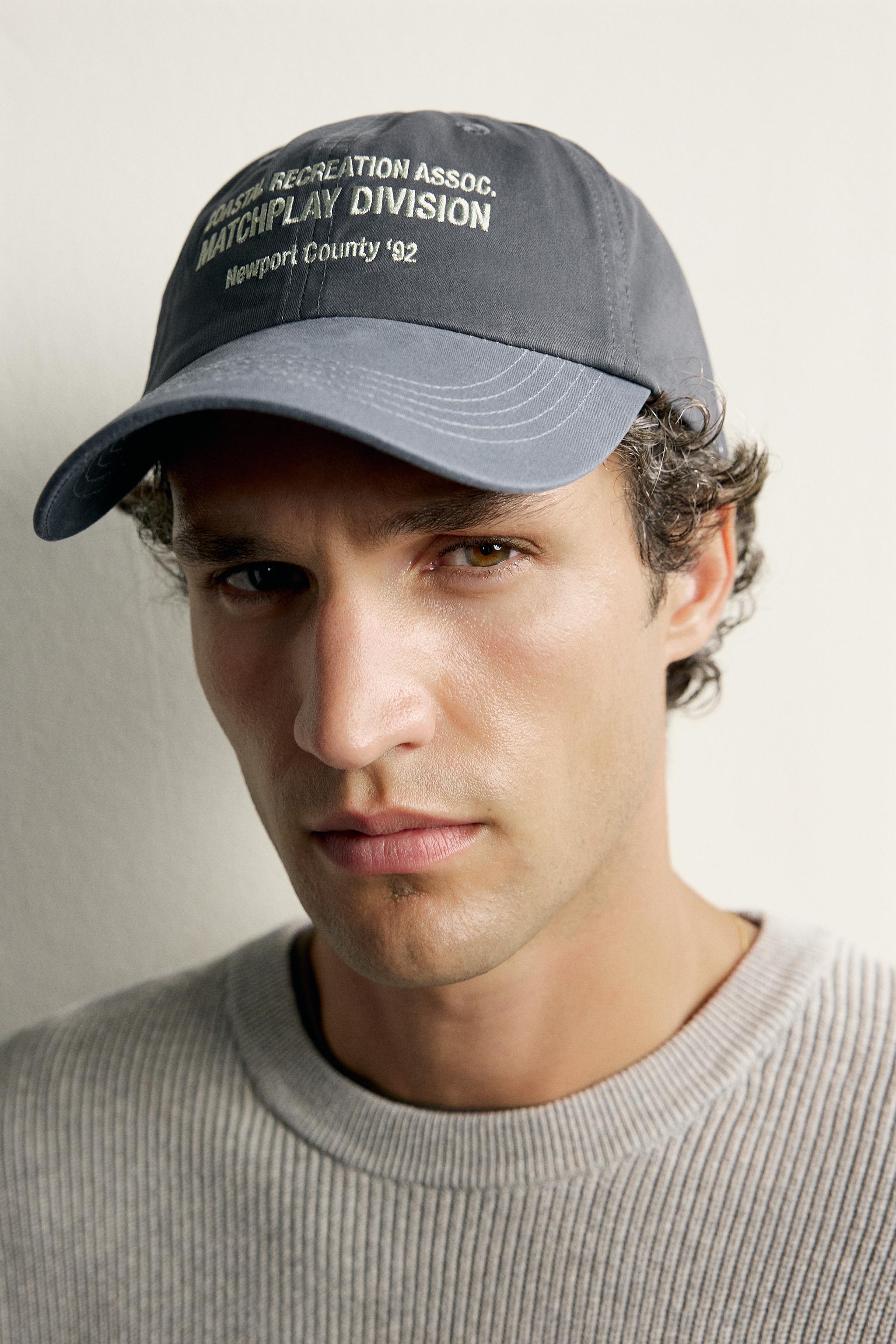 CASQUETTE DÉLAVÉE INSCRIPTION BRODÉE