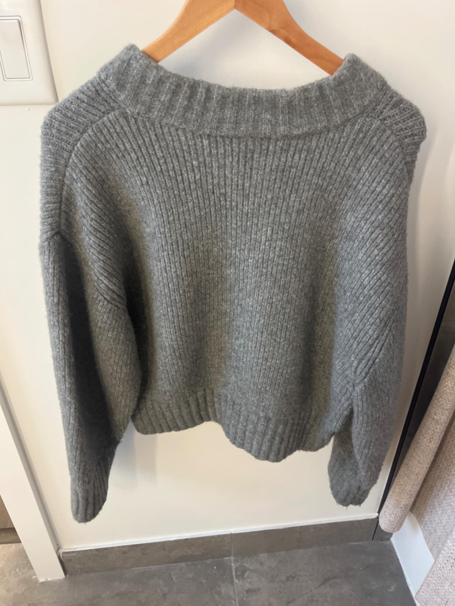 ZIPPERED KNIT BOMBER CARDIGAN