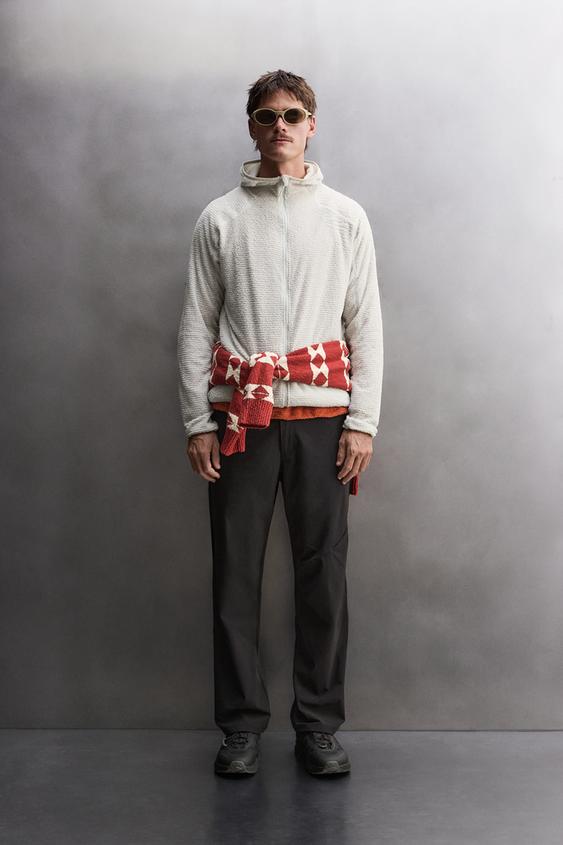 TEXTURED HOODIE - white by Zara - Image 0