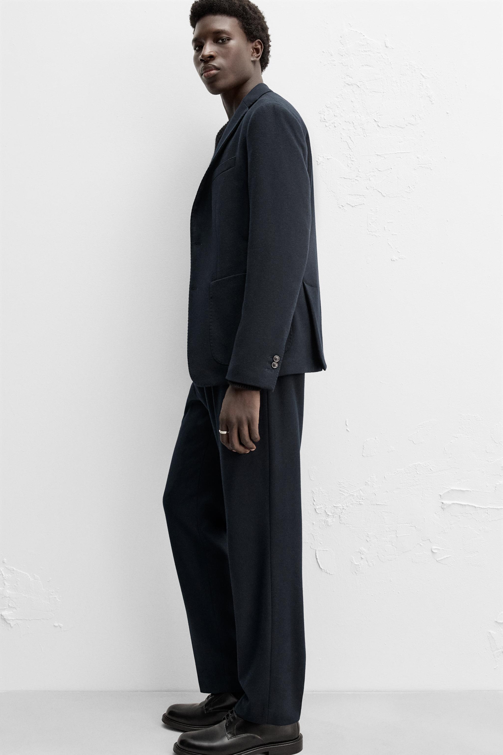 Zara origins フランネルスーツセットアップ Zara origins フランネルスーツセットアップ