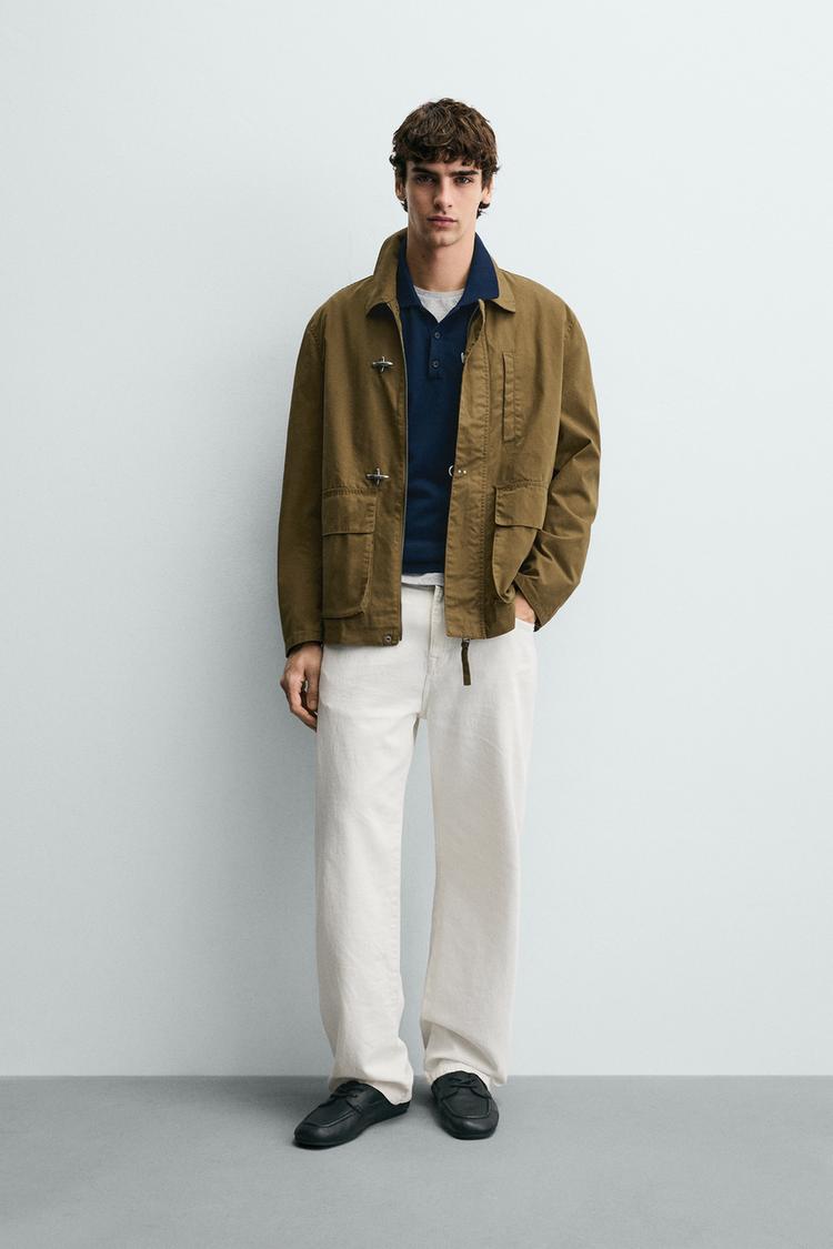 RELAXED FIT KLİPSLİ PARKA