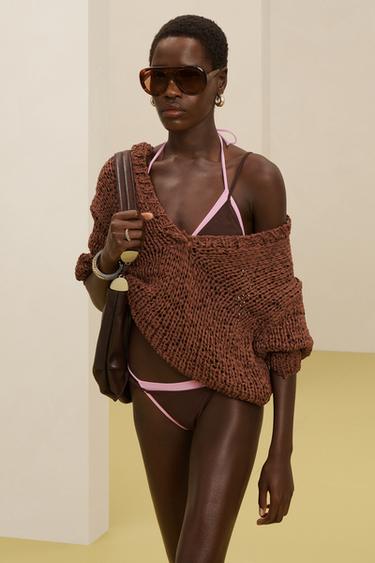 CRCHT KNT 16 - Brown by Zara - Image 3