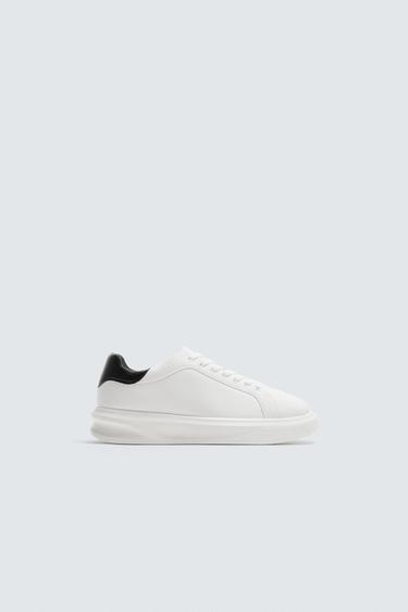 Chunky Sole Chunky Sneakers Scarpe Zara Uomo 2022 BASIC SNEAKERS