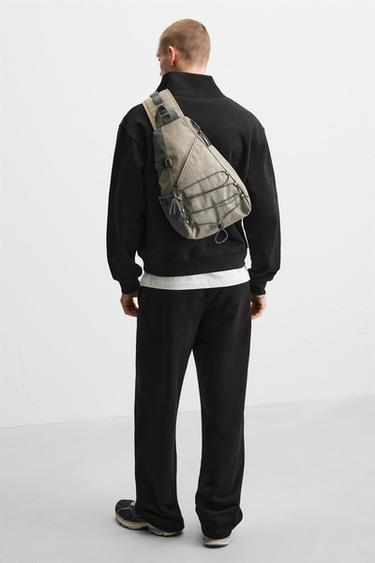 UMHÄNGETASCHE AUS FUNKTIONSSTOFF - Grau von Zara - Bild 0