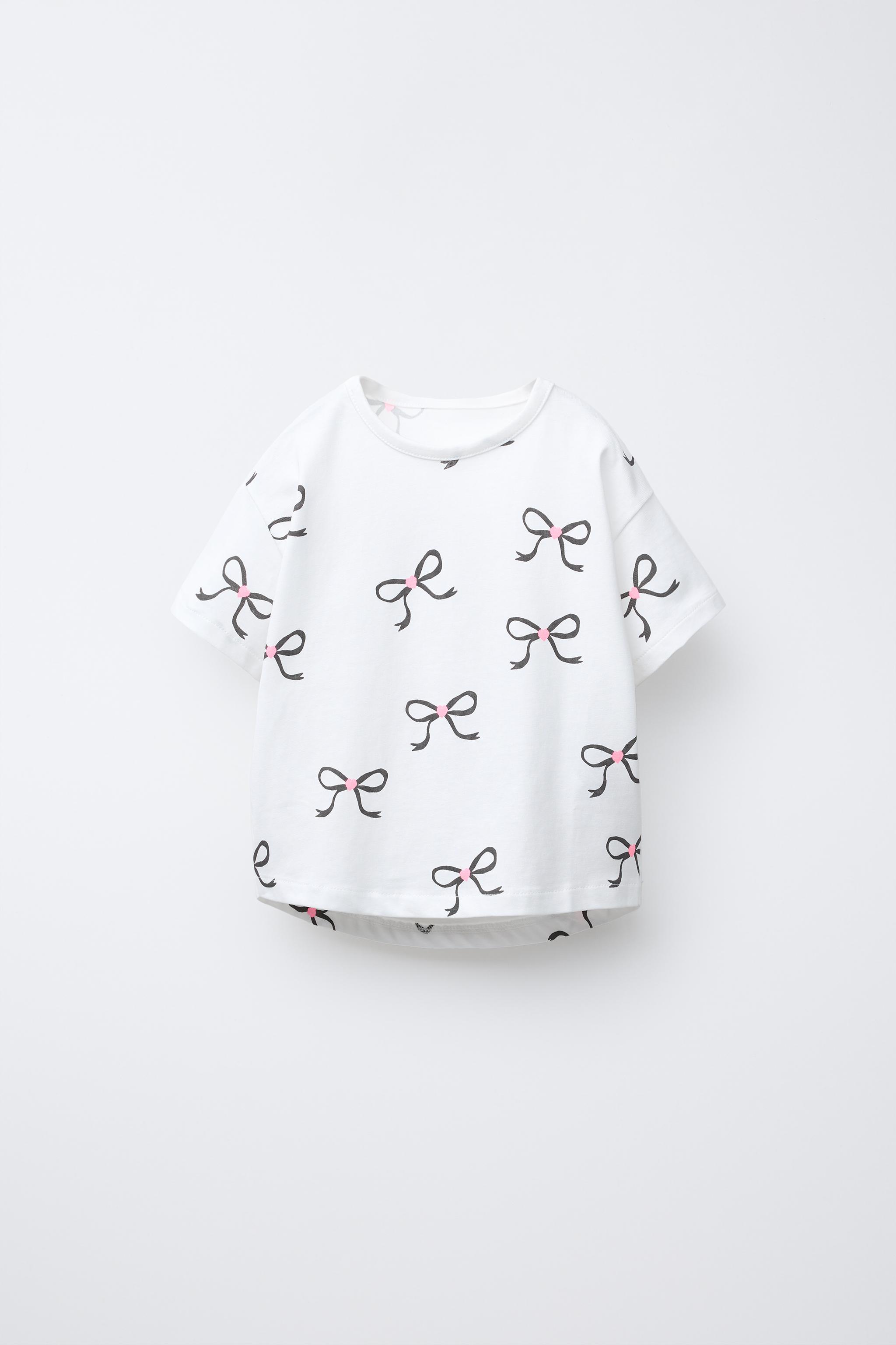 プリントTシャツ - オフホワイト | ZARA Japan / 日本