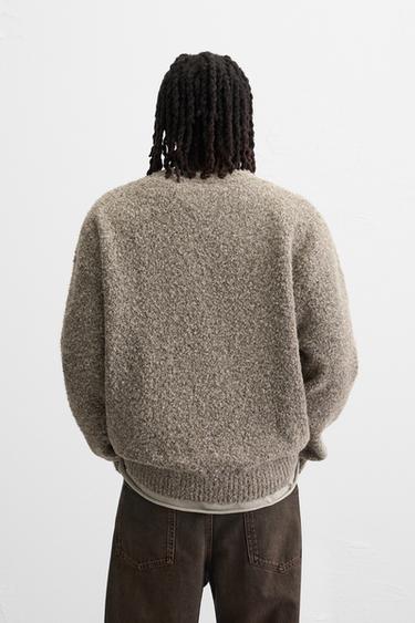 PULL À TEXTURE BOUCLÉE - Pierre de Zara - Image 2