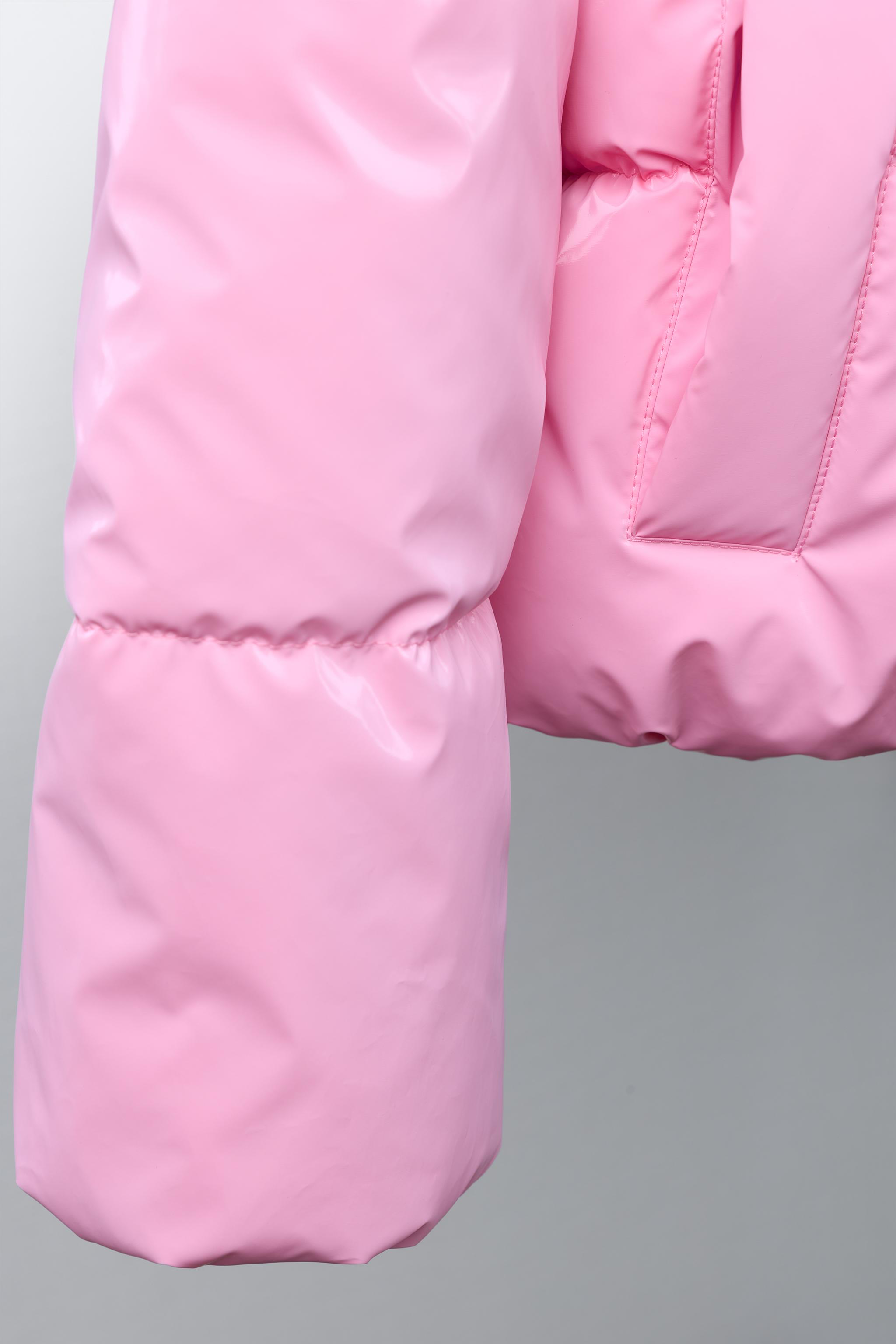 SHINY FINISH PUFFER JACKET
