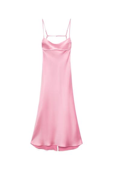 VESTIDO SATINADO CUT OUT