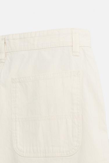 BERMUDA REGULAR FIT RAYURES - rayures de Zara - Image 9