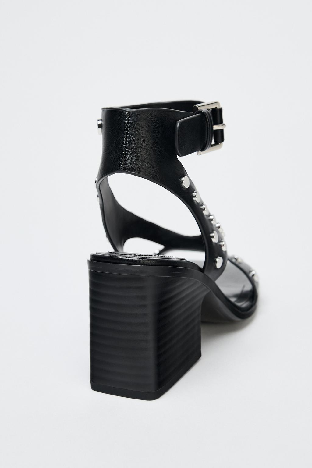 Thumbnail image for HIGH HEEL STUDDED SANDALS