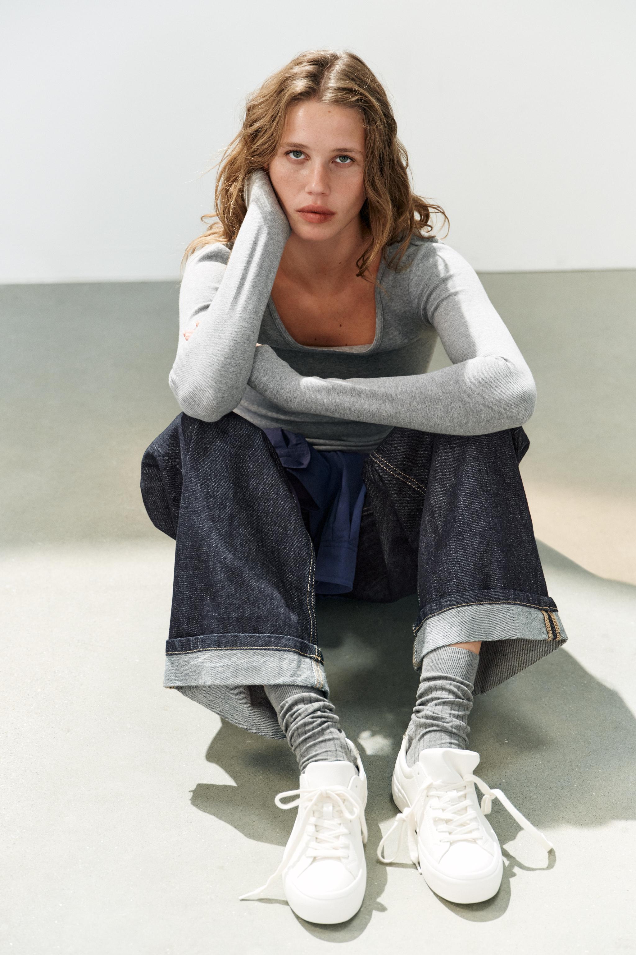 Zara TOPUK DETAYLI SPOR AYAKKABI
