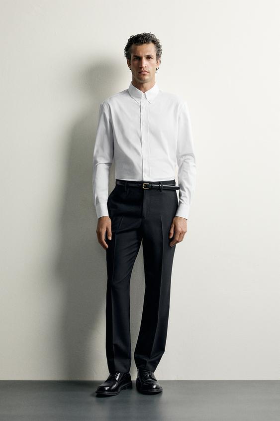 CAMISA REGULAR FIT - Branco da Zara - Imagem 0