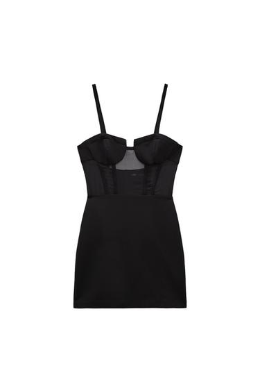 VESTIDO CORSETERO COMBINADO