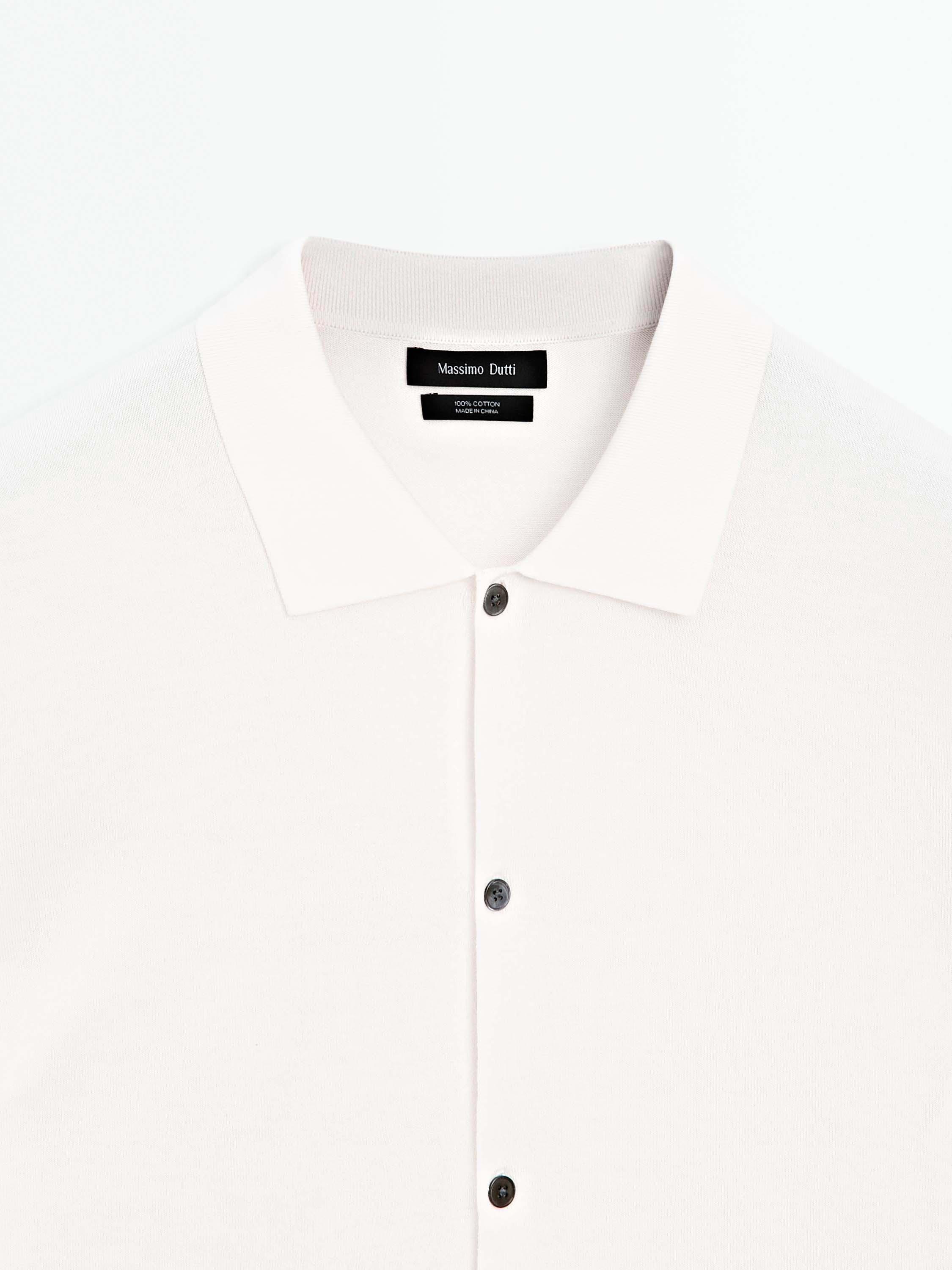 Cardigan à col polo