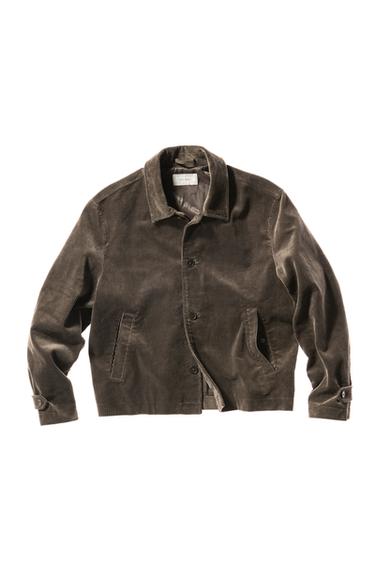 CORDUROY JACKET - Earth by Zara
