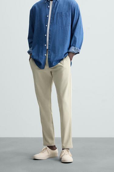 PANTALÓN SLIM FIT CONFORT - Piedra de Zara