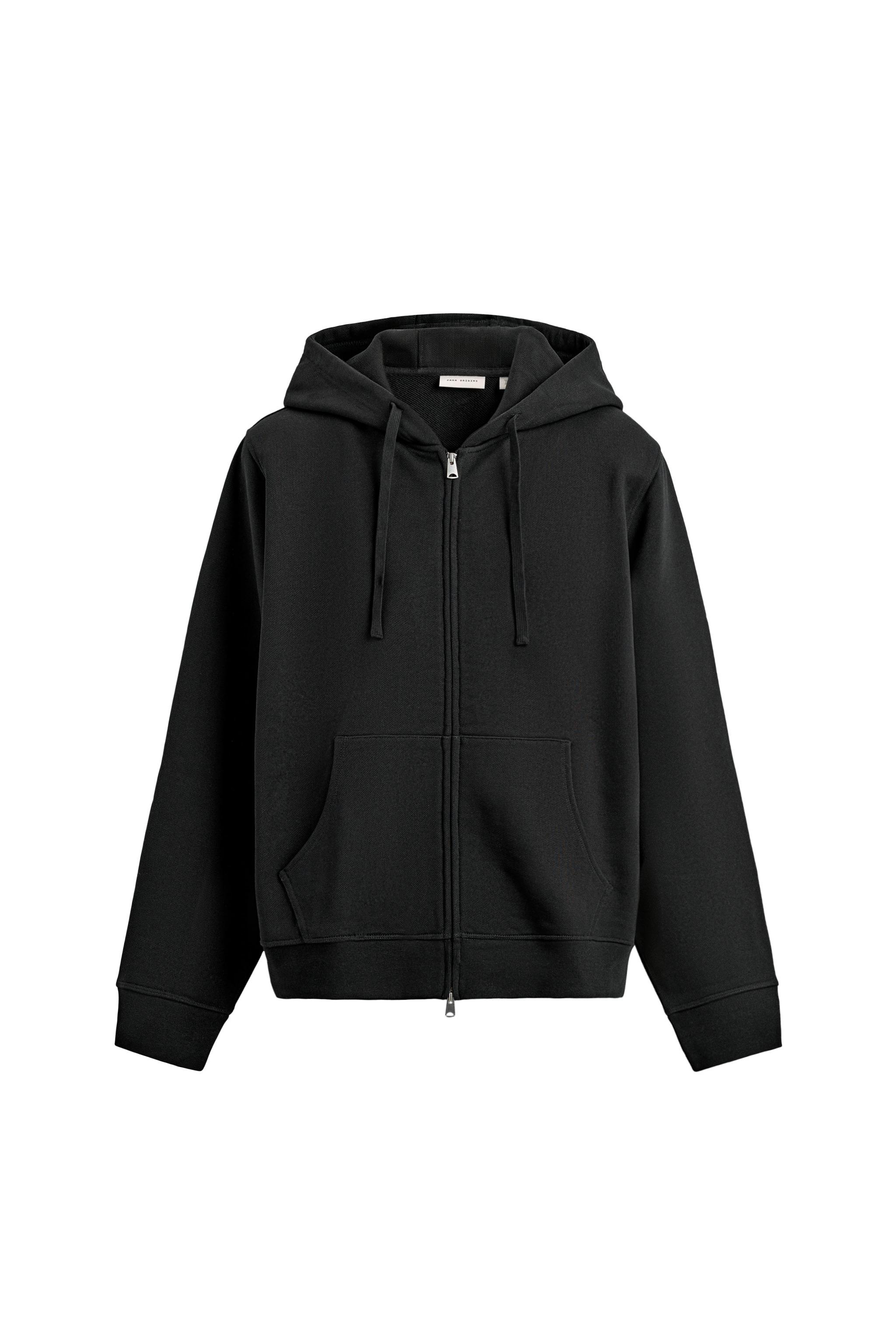 ORIGINS HEAVYWEIGHT ZIP HOODIE - Chocolate | ZARA United States