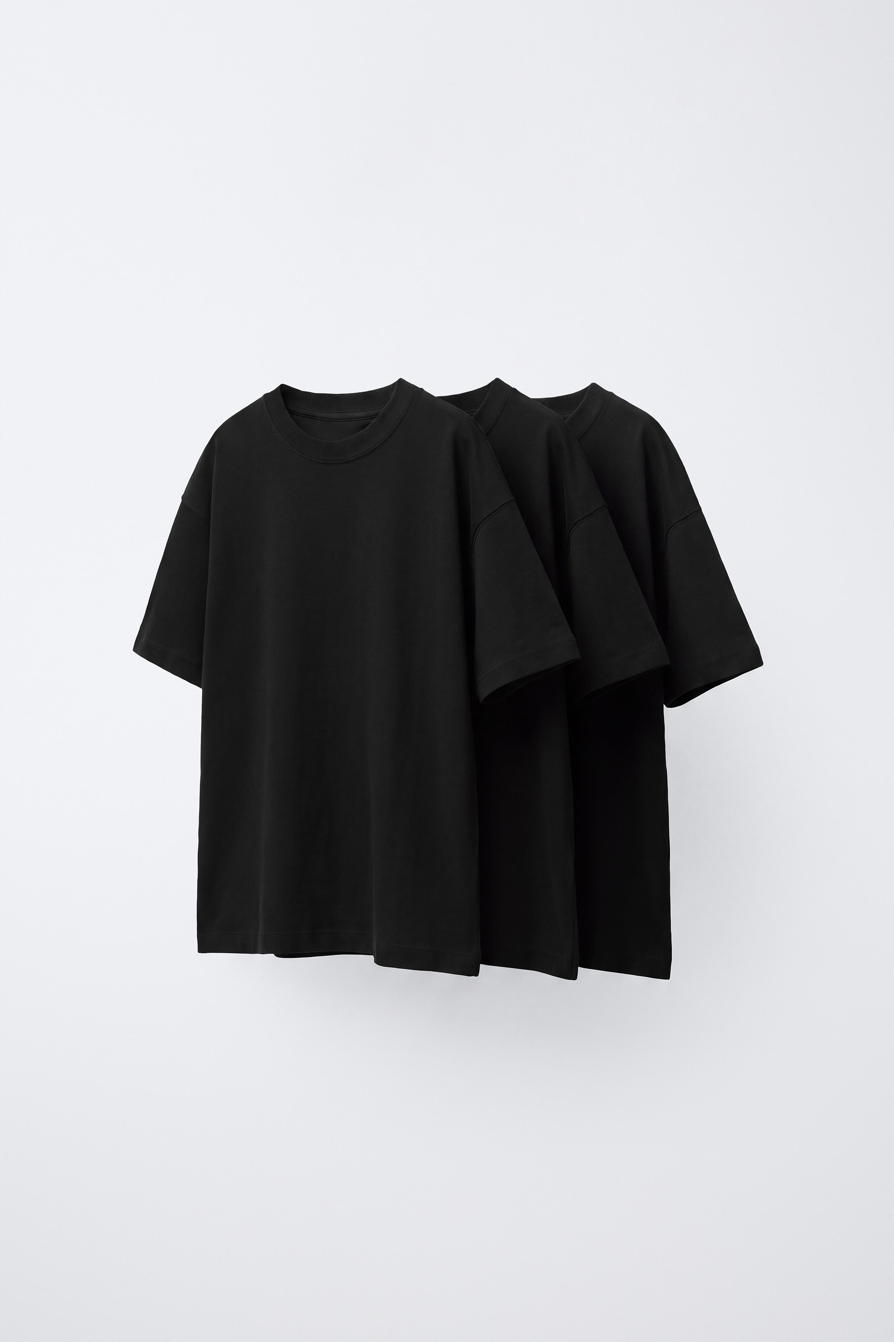 3-PACK OF SOLID T-SHIRTS