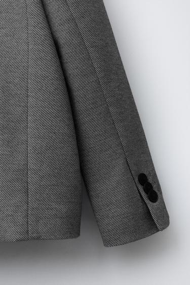 COMFORT SUIT BLAZER - Mid-grey by Zara - Image 3