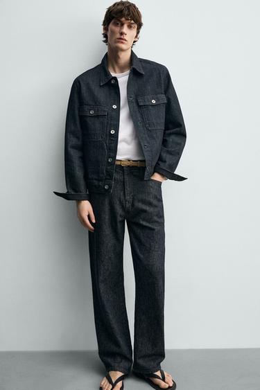 VESTE EN JEAN BASIQUE - Indigo de Zara - Image 5