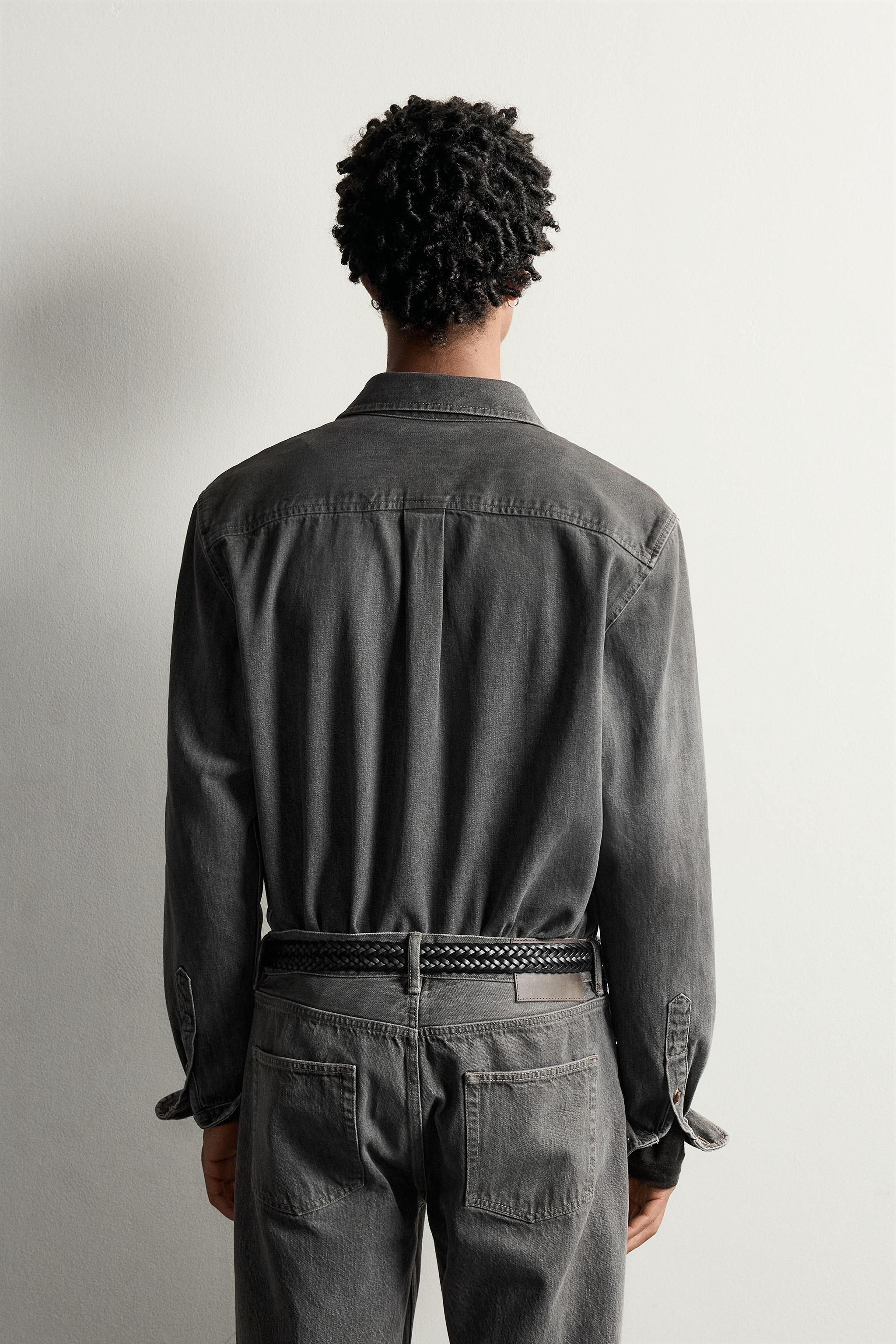 WASHED DENIM SHIRT