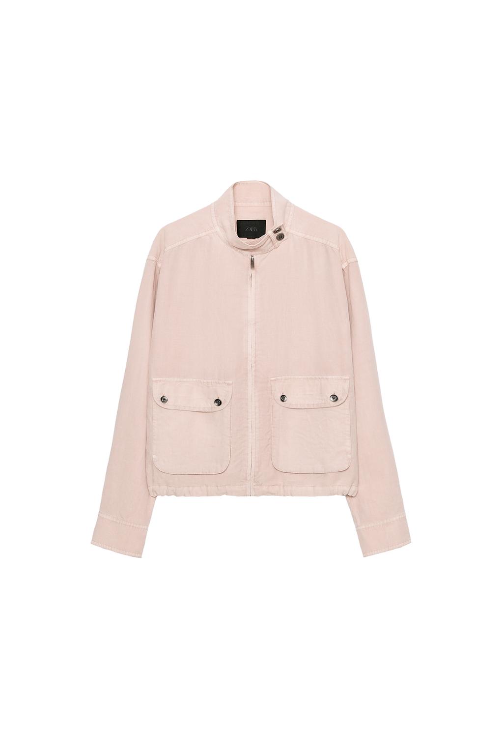 WASHED EFFECT POCKET JACKET - image 3