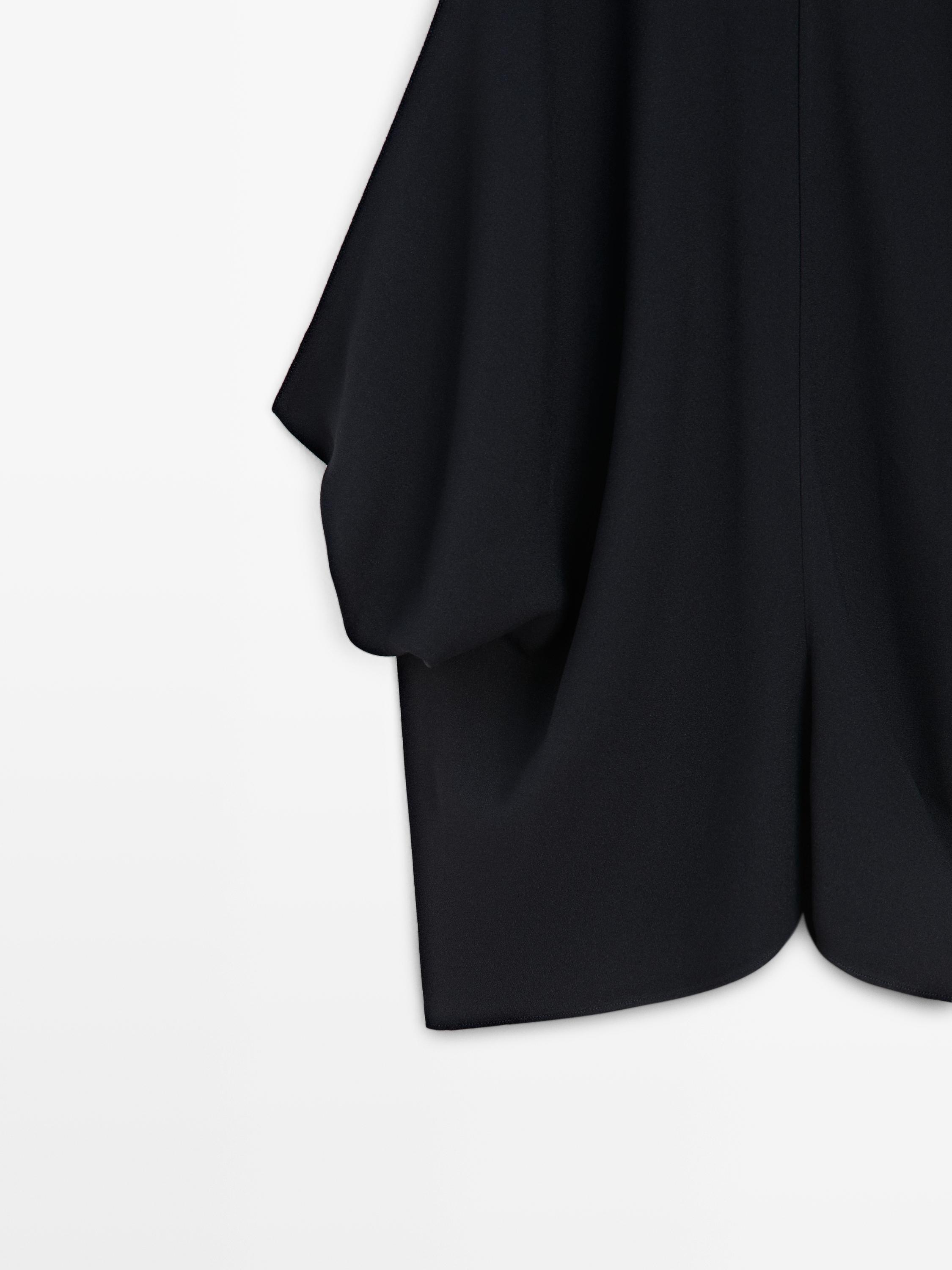 Top with draped detail and low-cut back - STUDIO