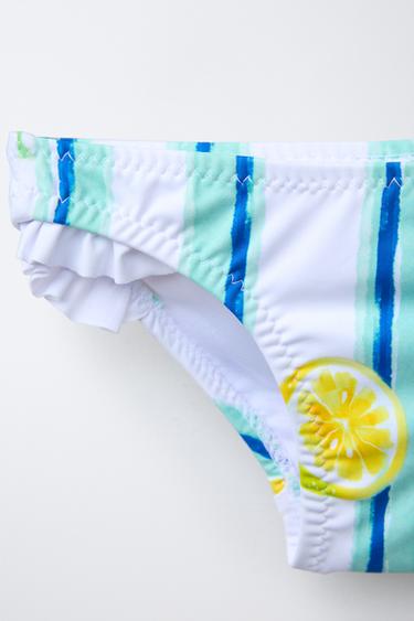 2-6 ANS/ CULOTTE DE BAIN CITRONS - Jaune de Zara - Image 2