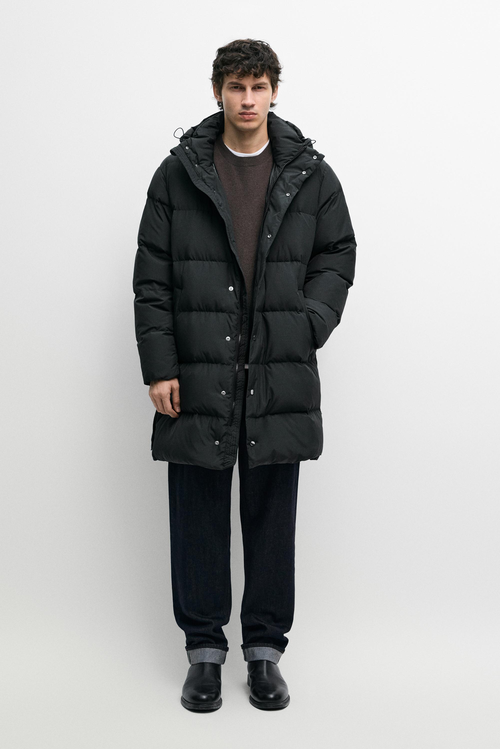 Long down jacket with hood - 045 | ZARA United States