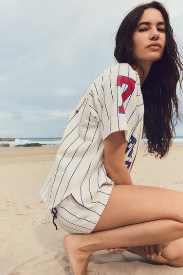 NEW YORK STRIPE SHORTS - White by Zara - Image 2