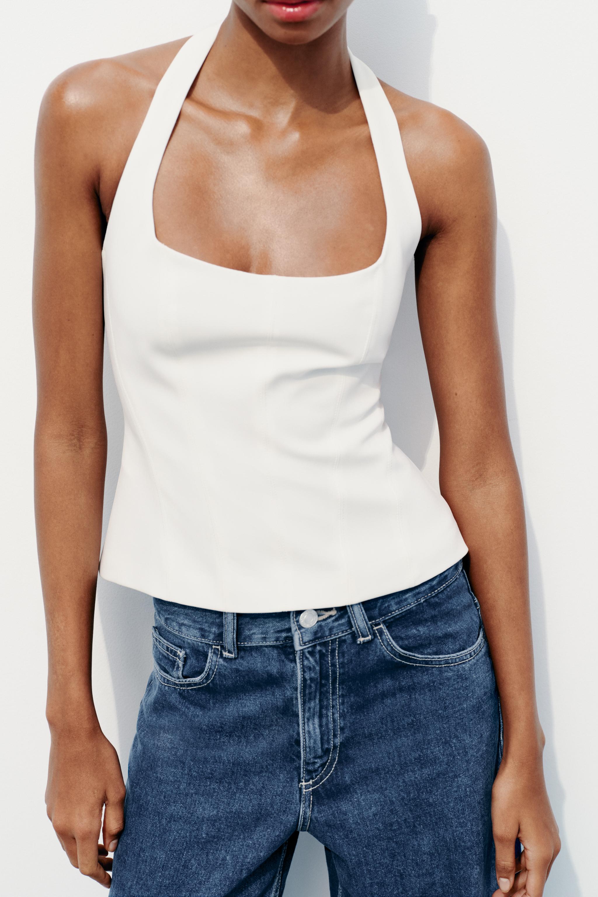 zara ladies going out tops