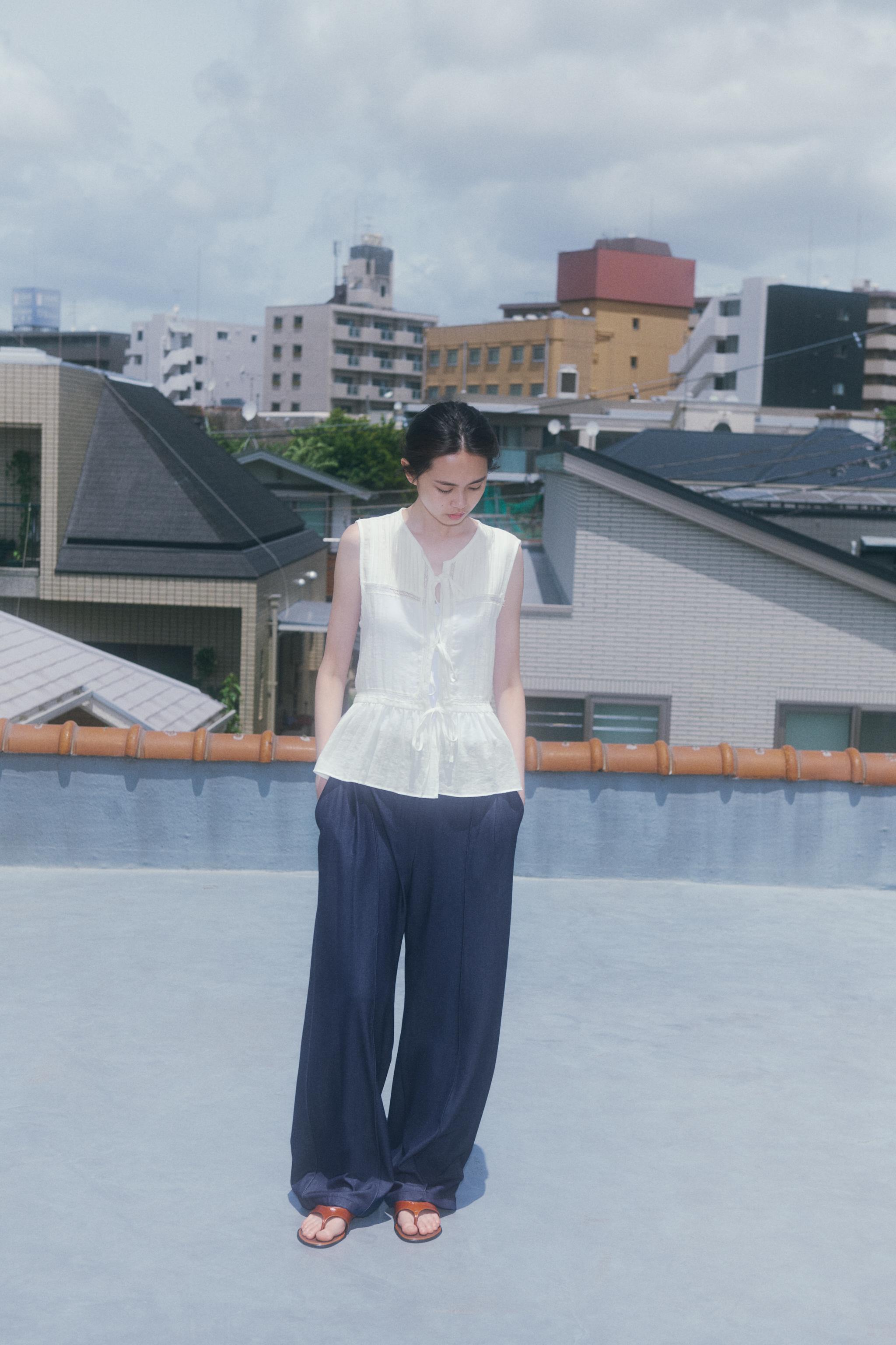 【ZARA】しわ加工オープンブレザー ライトブルー | 3253/741/406 しわ加工オープンブレザー - ライトブルー | ZARA Japan / 日本