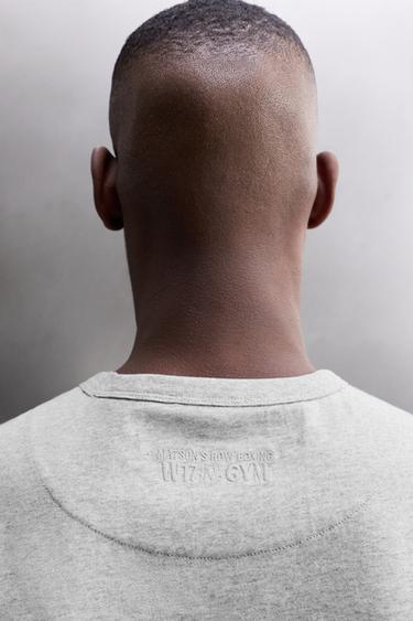 DÉBARDEUR BRODÉ - Gris chiné de Zara - Image 5