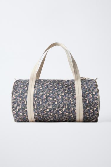 FLORAL SCHOOL BOWLING BAG - Blue by Zara - Image 5
