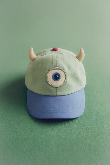 KIDS’ MIKE MONSTERS, INC. ©DISNEY/PIXAR CAP - Green by Zara