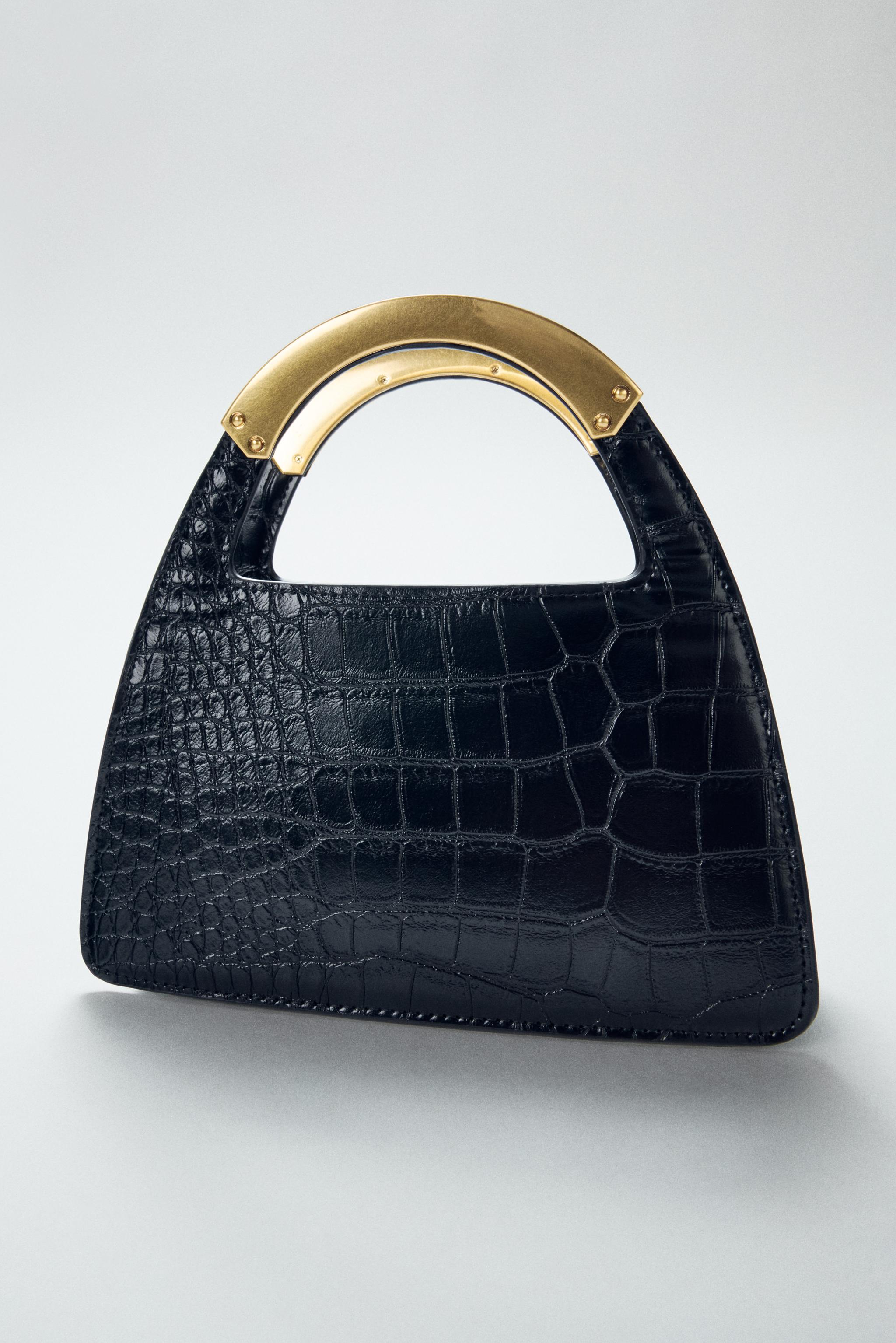 CITY BAG WITH METAL HANDLE