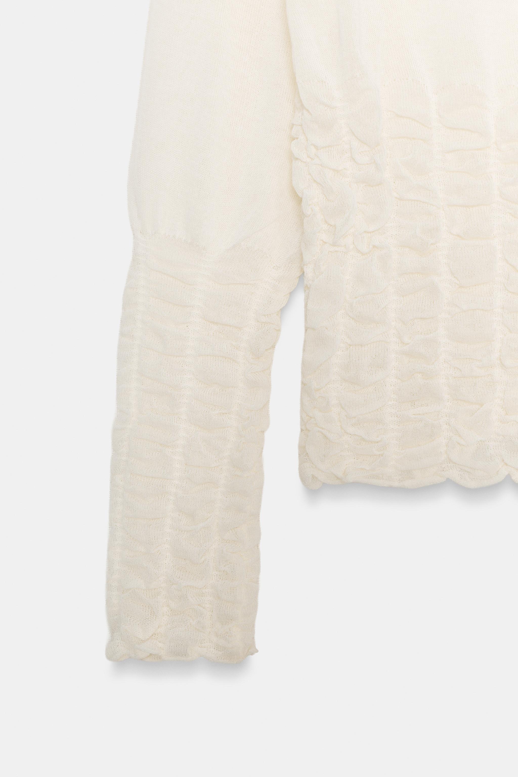 KNIT HONEYCOMB JUMPER