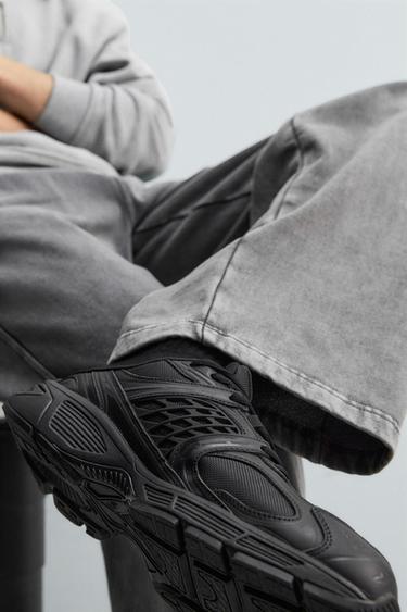 SLINGBACK TRAINERS - Black by Zara - Image 3