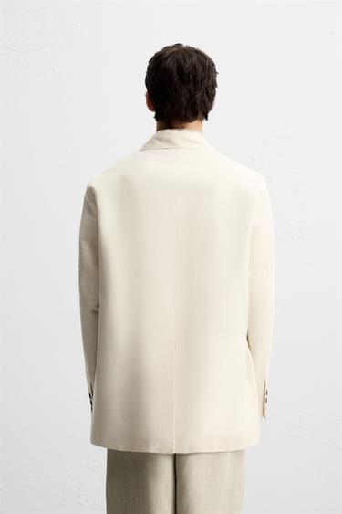 BLAZER COSTUME LACET - Sable de Zara - Image 3