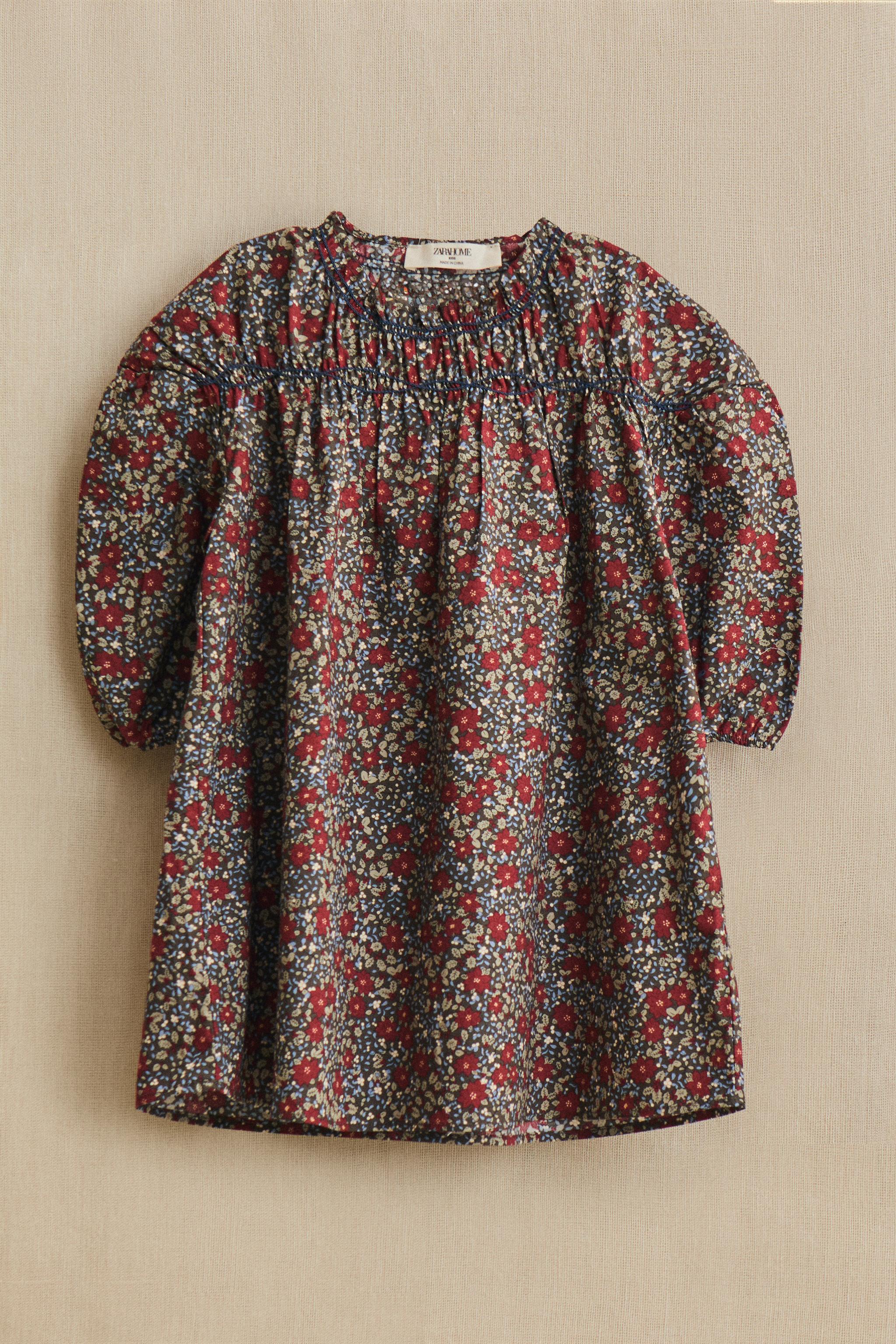 ROBE ENFANT FLEUR DE NOËL