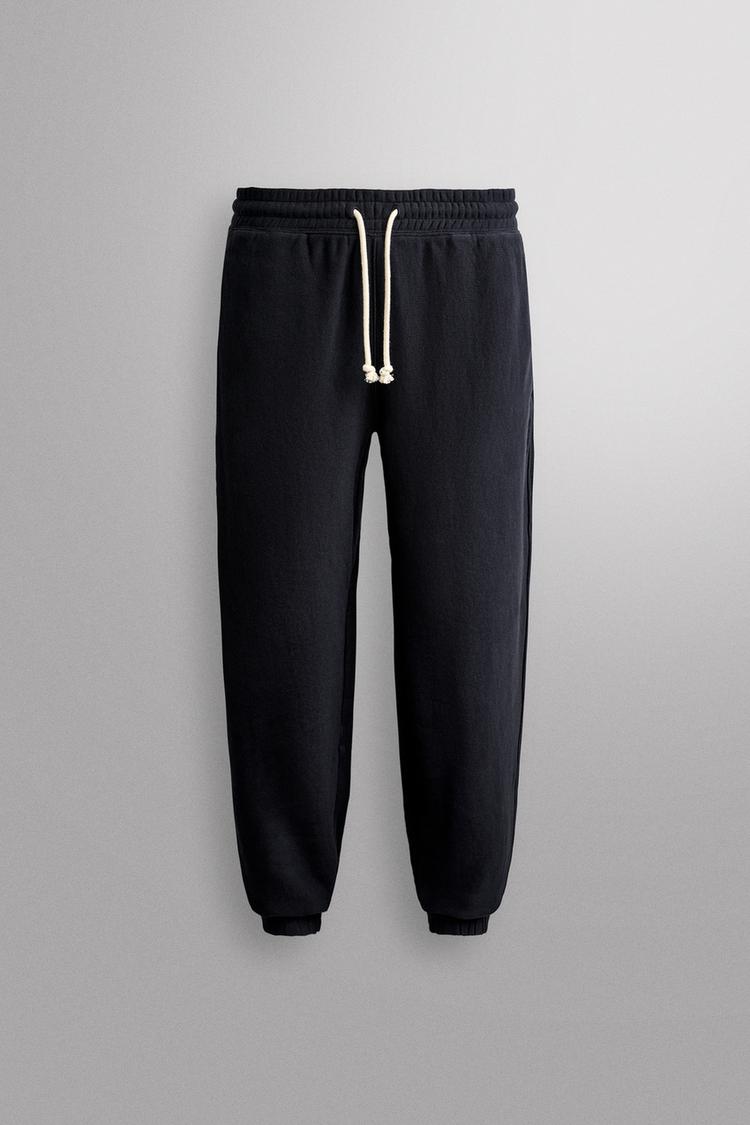 RELAXED FIT TRACKSUIT TROUSERS