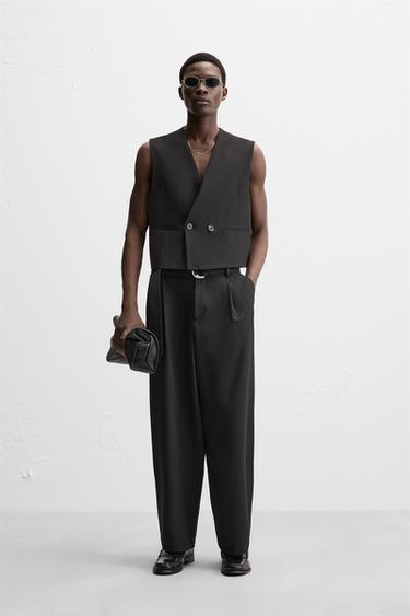 ЖИЛЕТ СВОБОДНОГО КРОЯ — ЧЕРНЫЙ от Zara — изображение 0