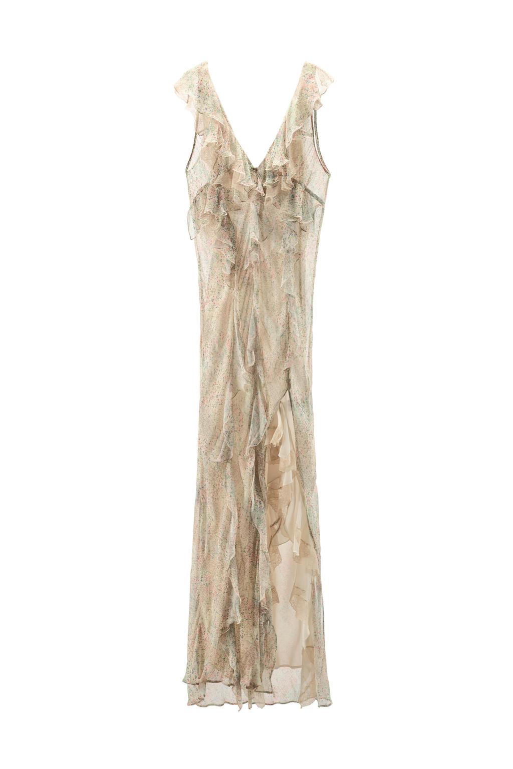 FLORAL PRINT RUFFLE DRESS - image 3