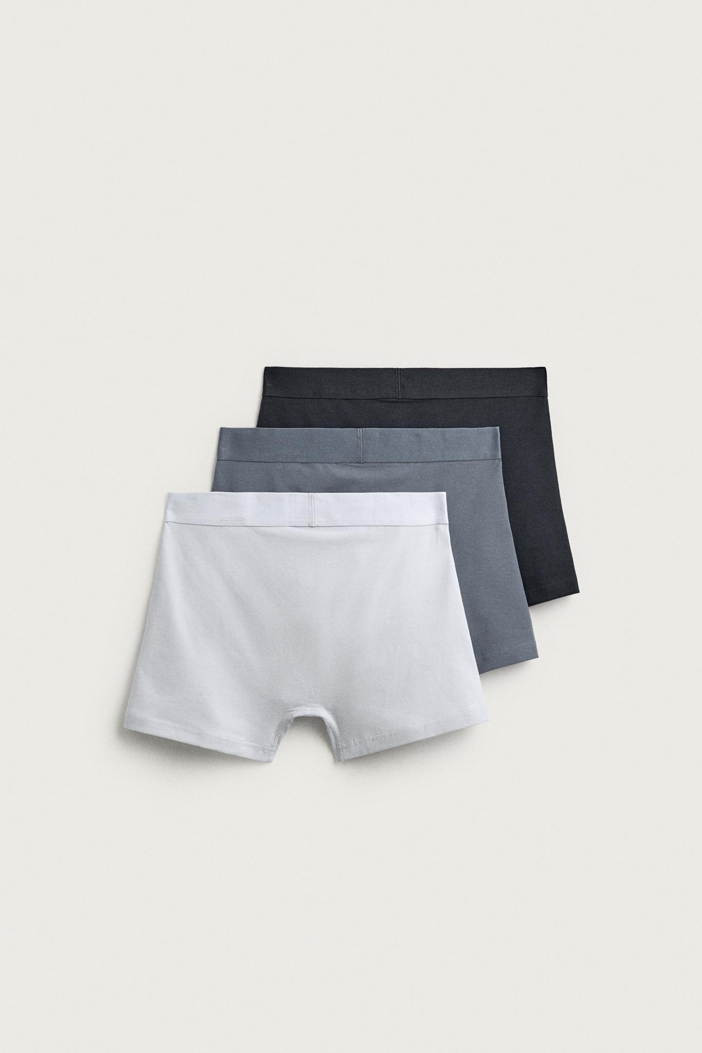 Трусы-боксеры для мужчин, 3 шт. — Zara, цвет: Various — фото 2
