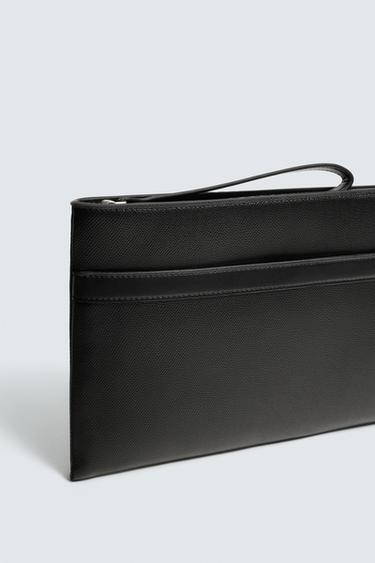 CONTRAST CLUTCH BAG - Black by Zara - Image 2