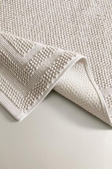 COTTON BATH MAT — Light gray 2