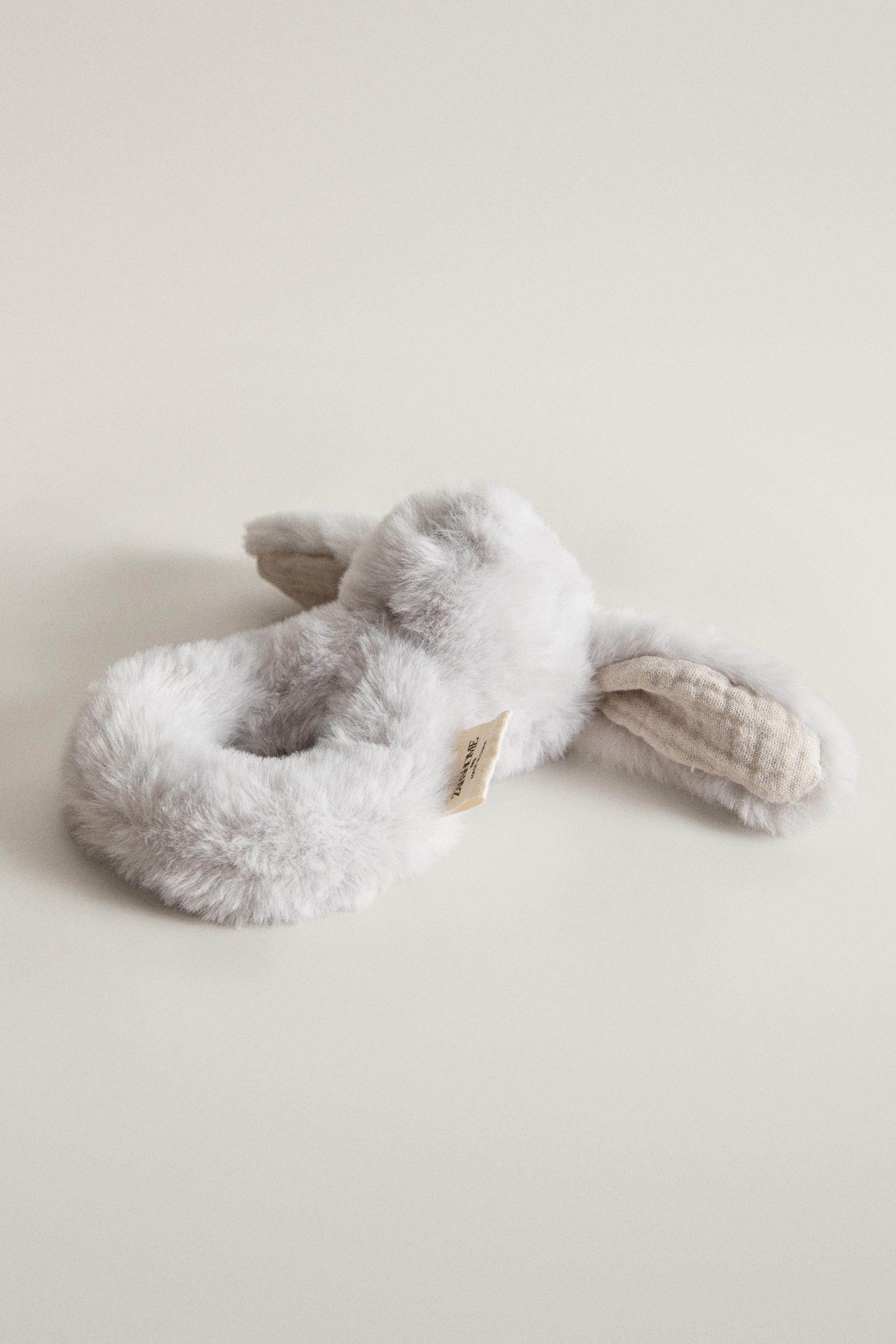 RABBIT BABY RATTLE PLUSH TOY