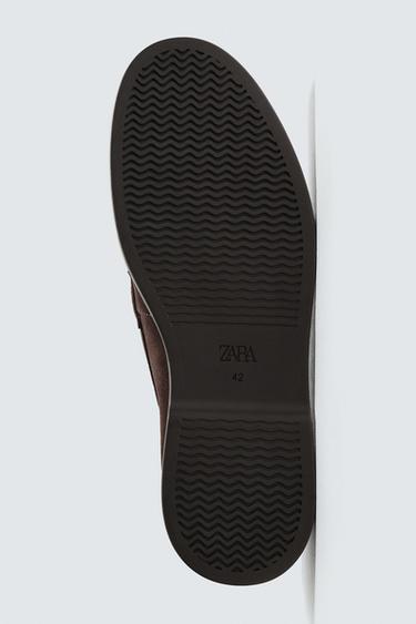 CASUAL LEATHER LOAFERS - Chocolate by Zara - Image 6