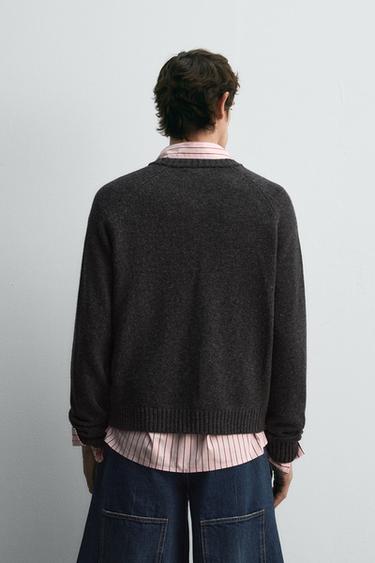 MICKEY MOUSE WOOL CARDIGAN HARRY LAMBERT FOR ZARA X DISNEY - Charcoal by Zara - Image 2