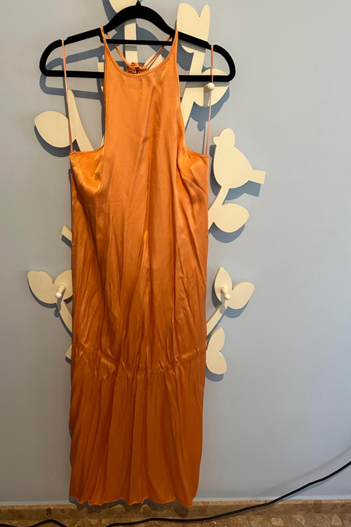 SATIN DRESS